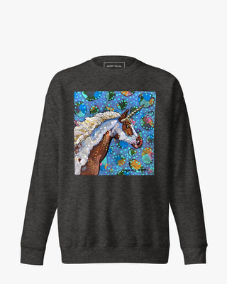 Painted Unicorn Unisex Premium Sweatshirt
