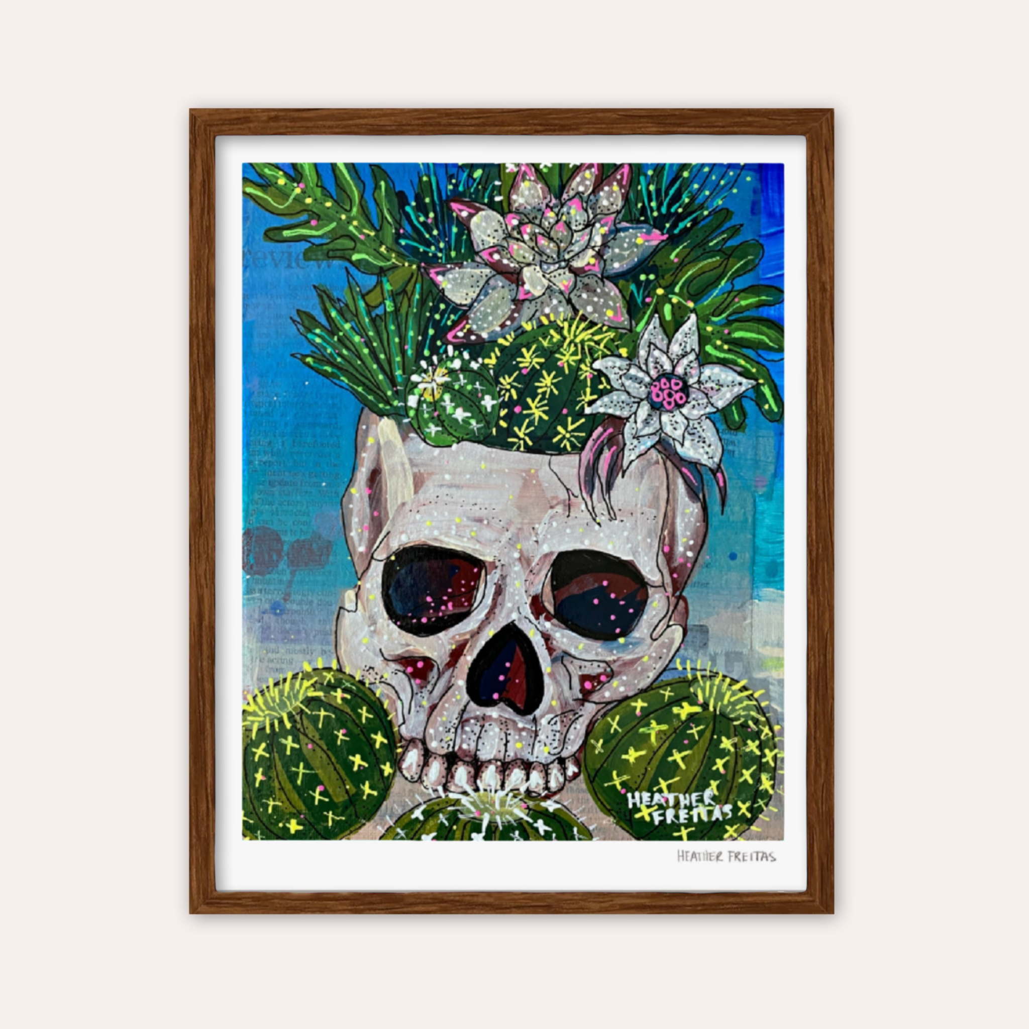 Desert Bloom Fine Art Print