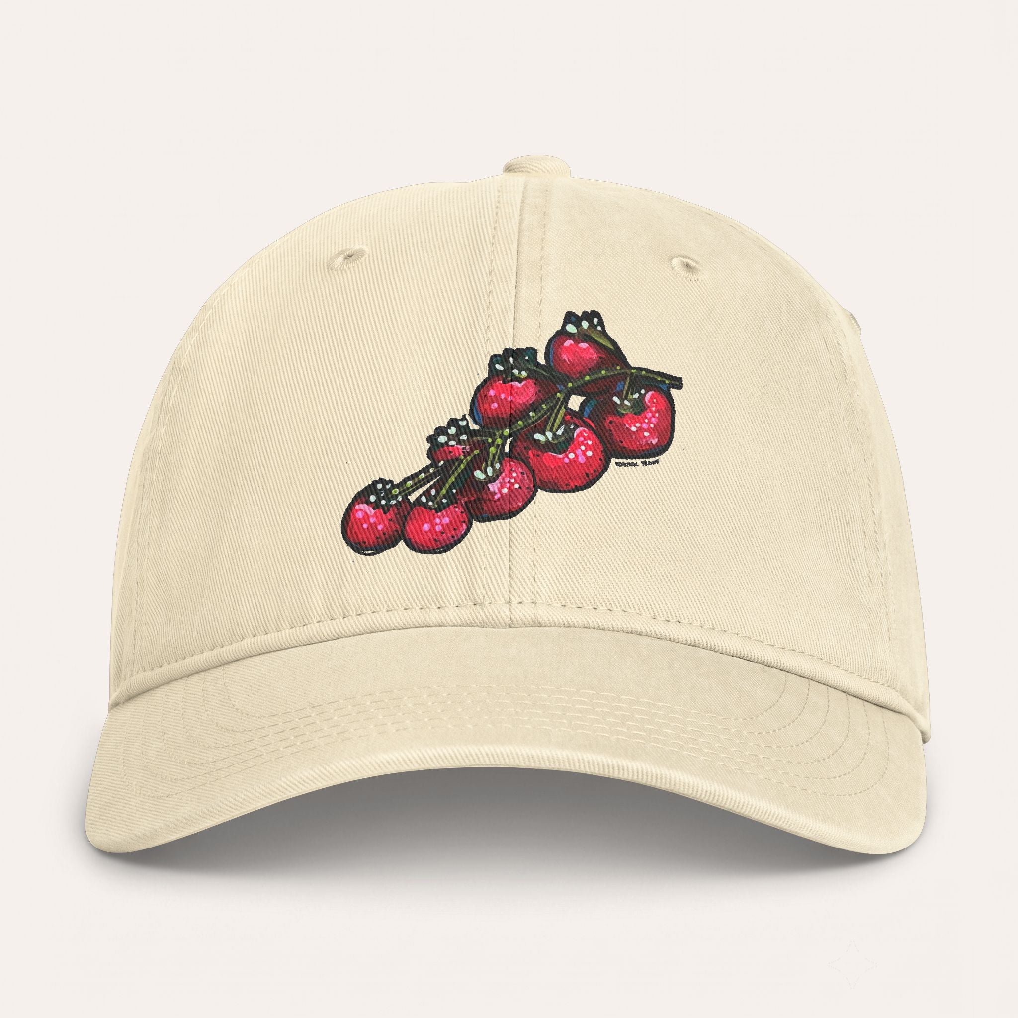 Tomato's On The Vine Washed Cotton Cap