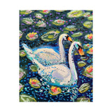 Two Swans Art Print