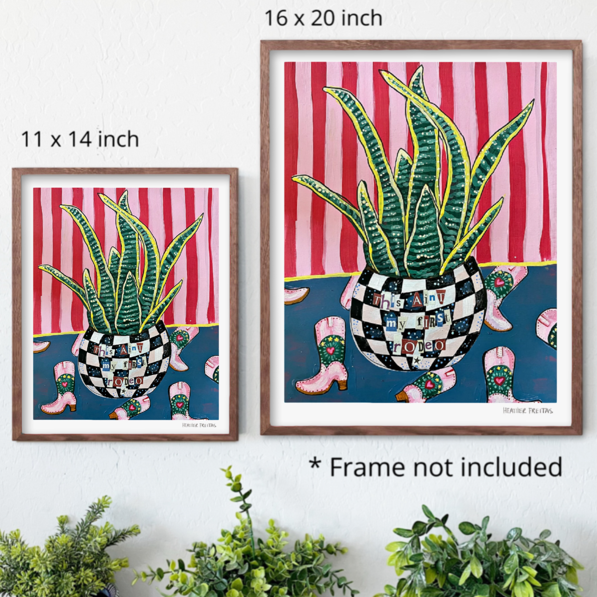 This Ain’t My First Rodeo Fine Art Print