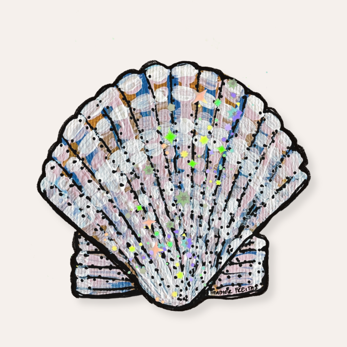 Shell Sticker