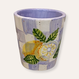 Lemon Hand Painted Ceramic Shot Glass
