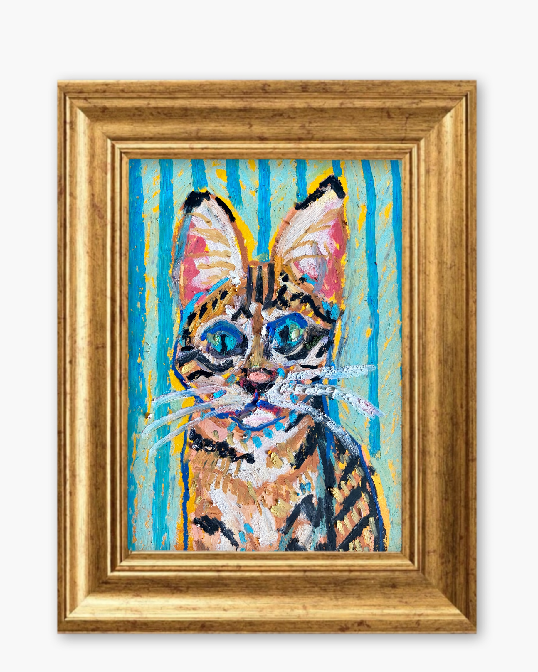 Savannah Cat Magnet ( Large )