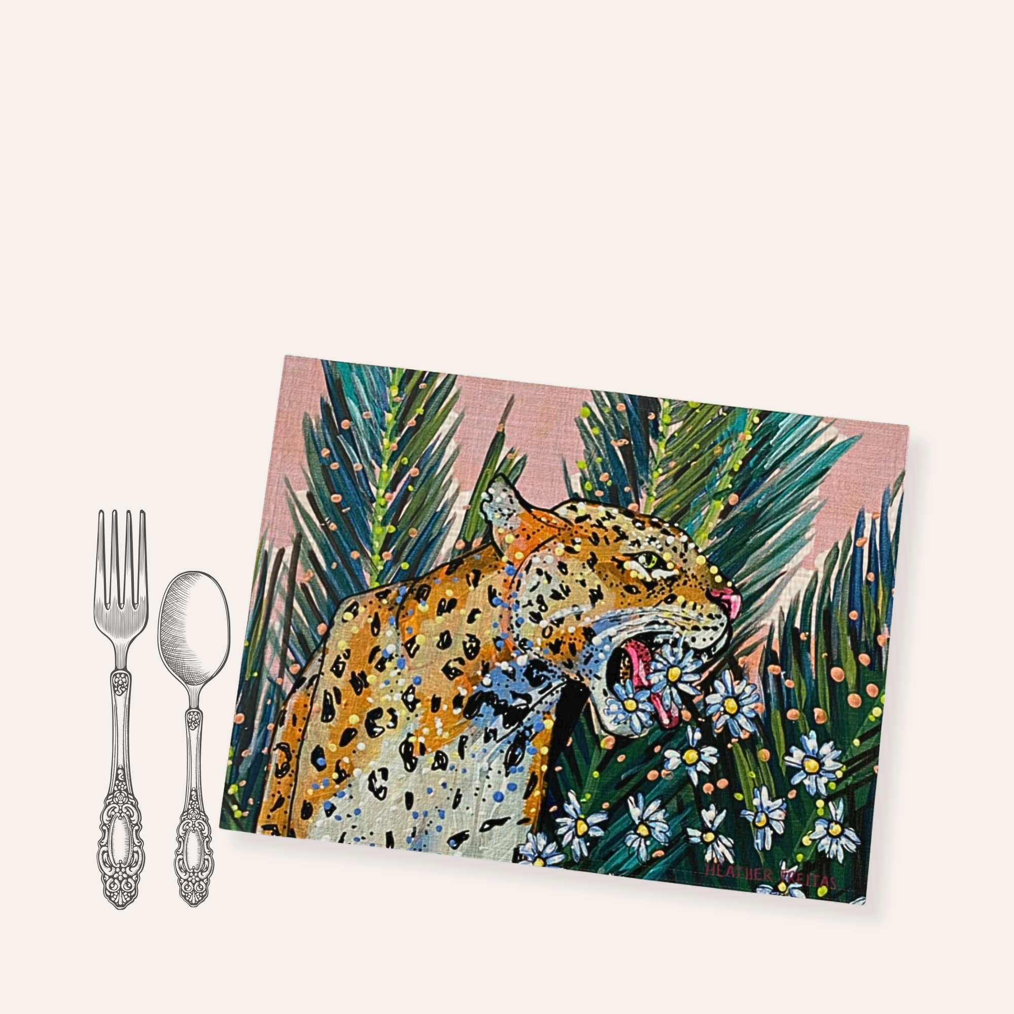 Jaguar Daisy Placemat