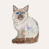 Birman Cat Sticker