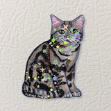 American Shorthair Cat Magnet ( Die-Cut )