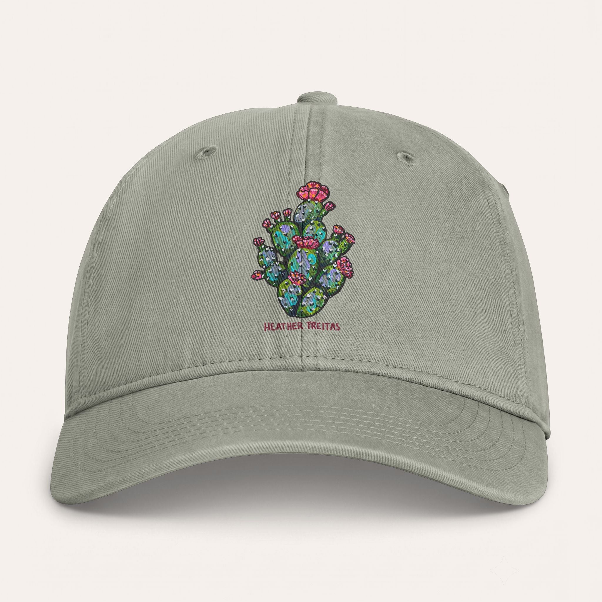 Prickly Pear Washed Cotton Cap