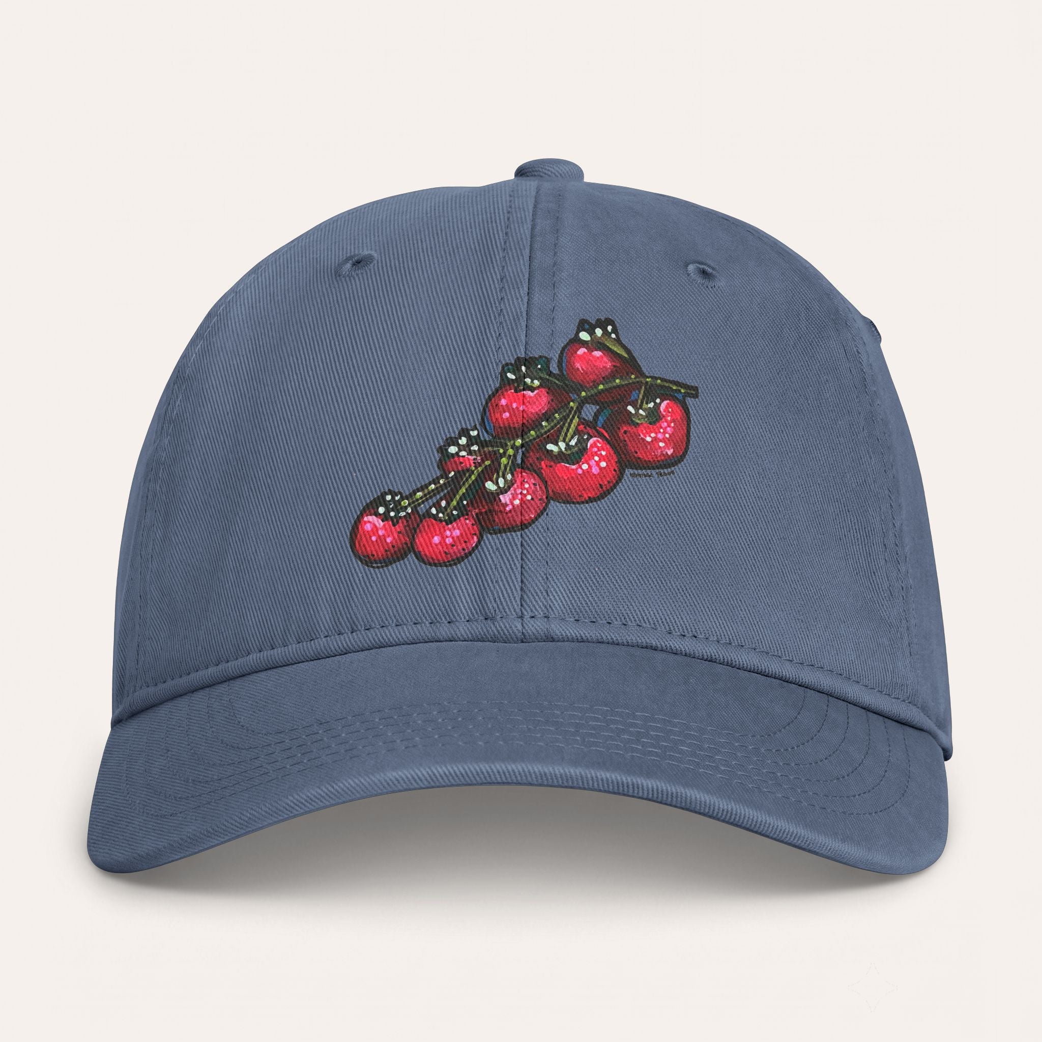 Tomato's On The Vine Washed Cotton Cap
