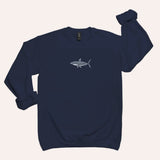 Great White Shark Unisex Crew Neck Sweatshirt
