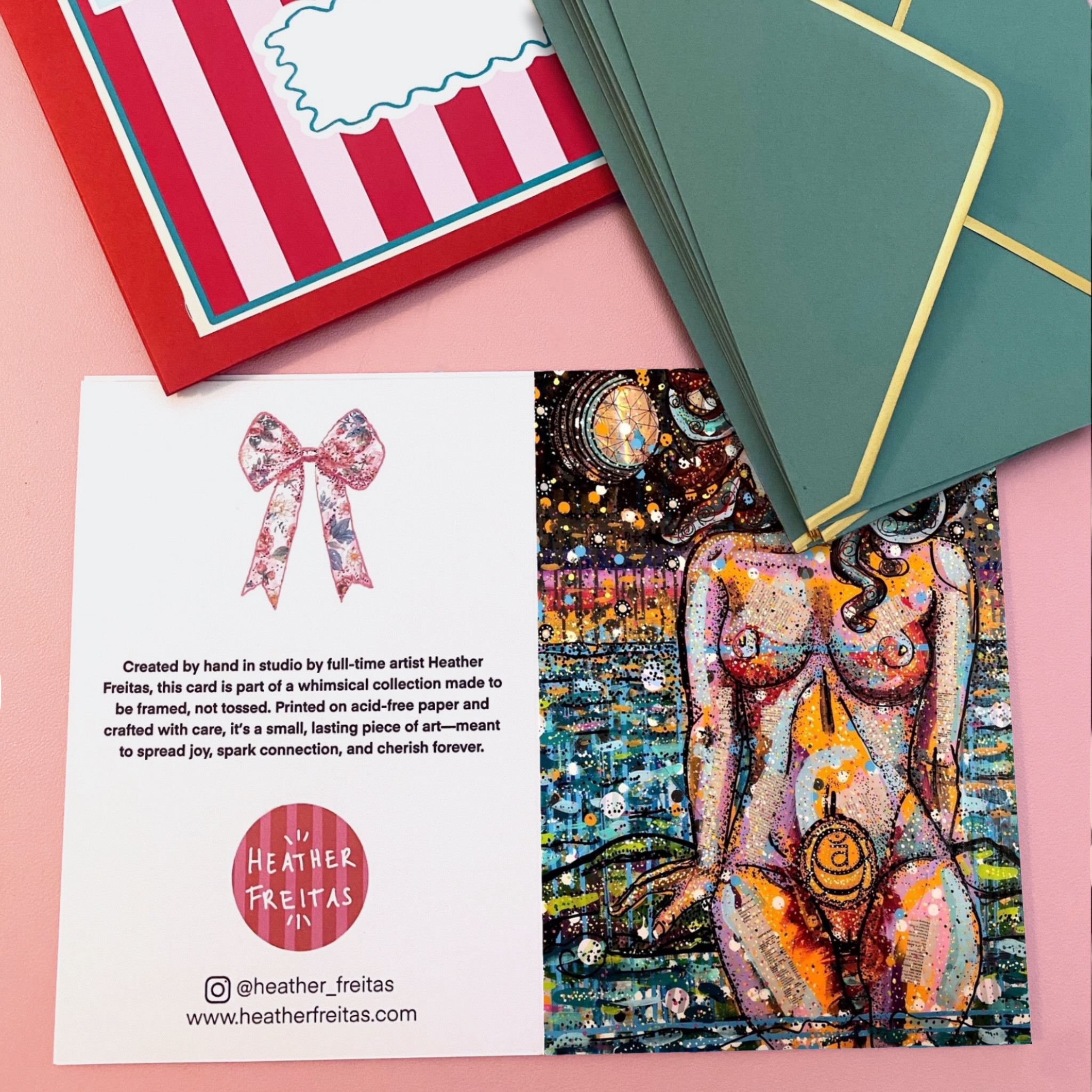 Sacral - Greeting Card / Fine Art Print