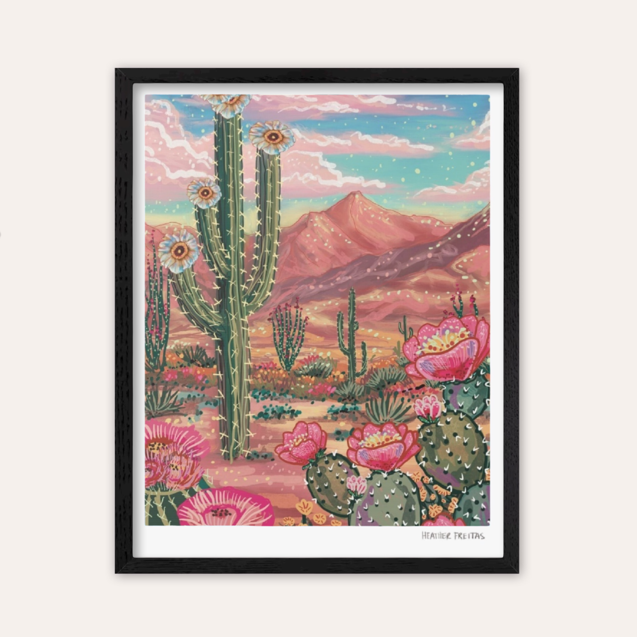 Desert Paradise Fine Art Print