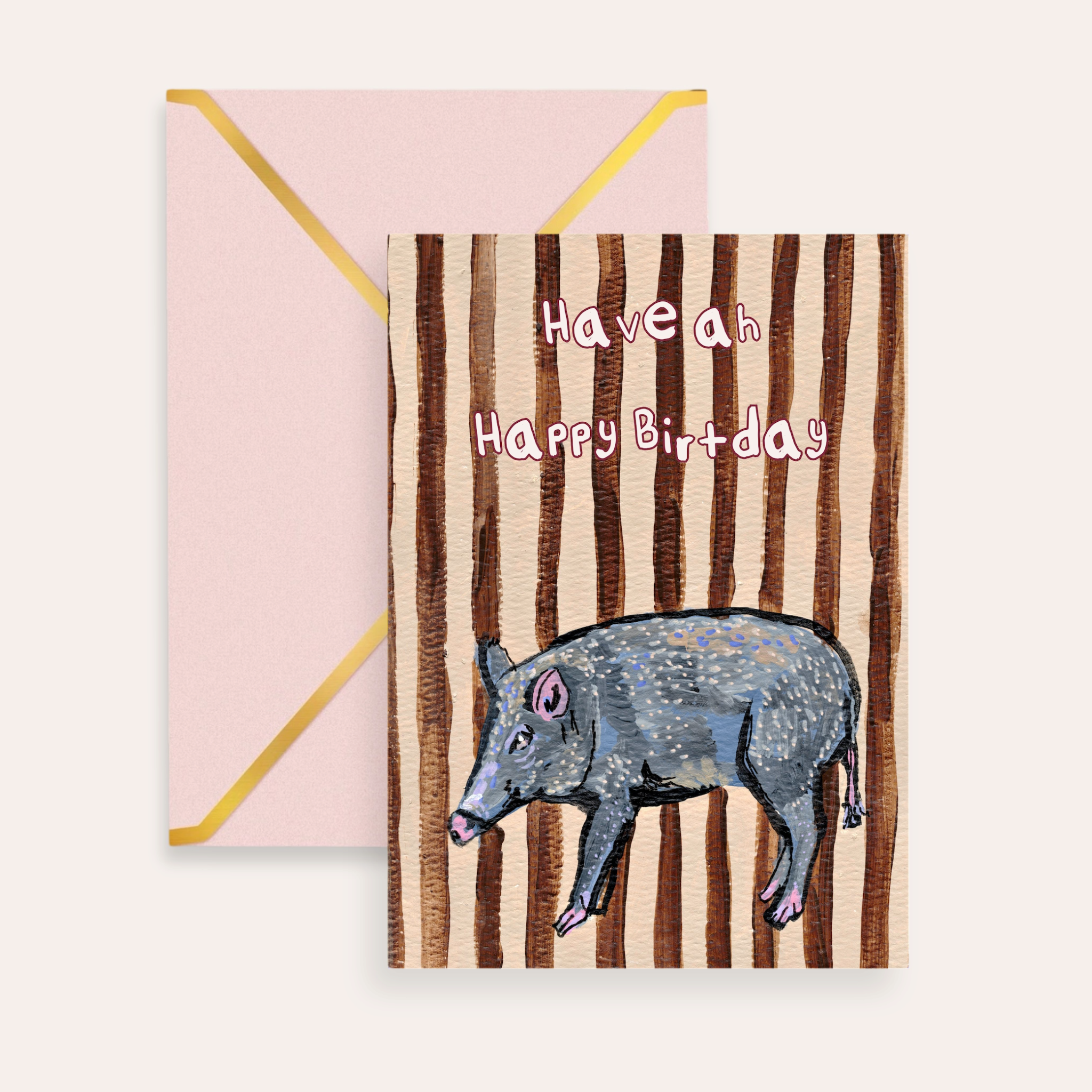 Have Ah Happy Birthday Fine Art Greeting Card