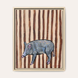 Copy of Javelina Framed Fine Art Canvas Print
