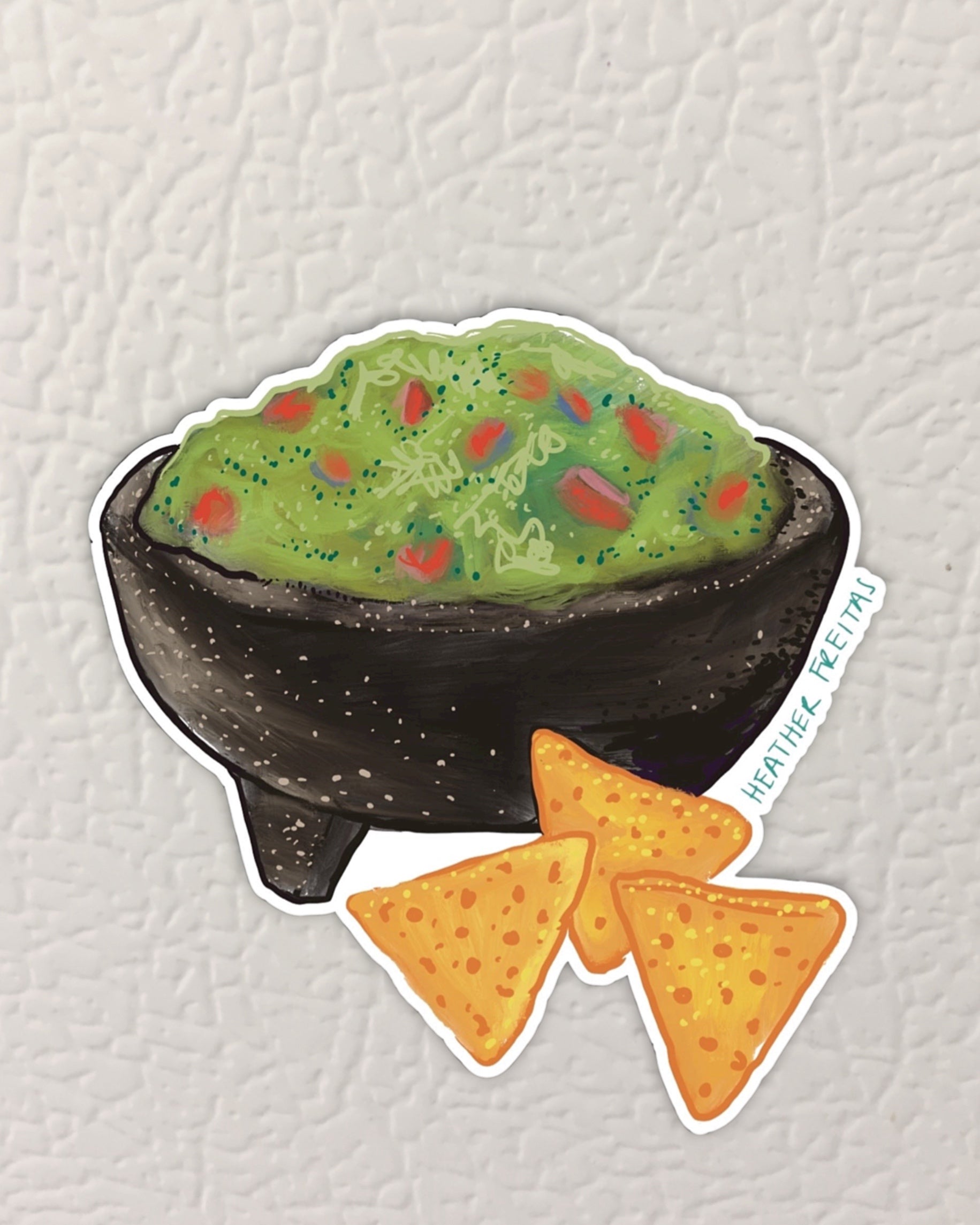 Guacamole Magnet ( Die-Cut )