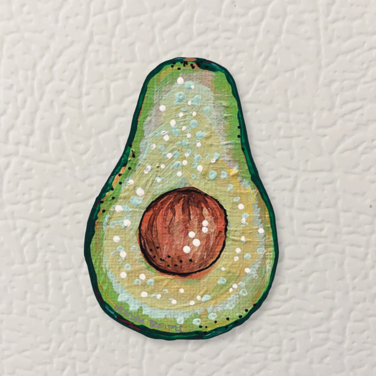 Avocado Magnet ( Die-Cut )