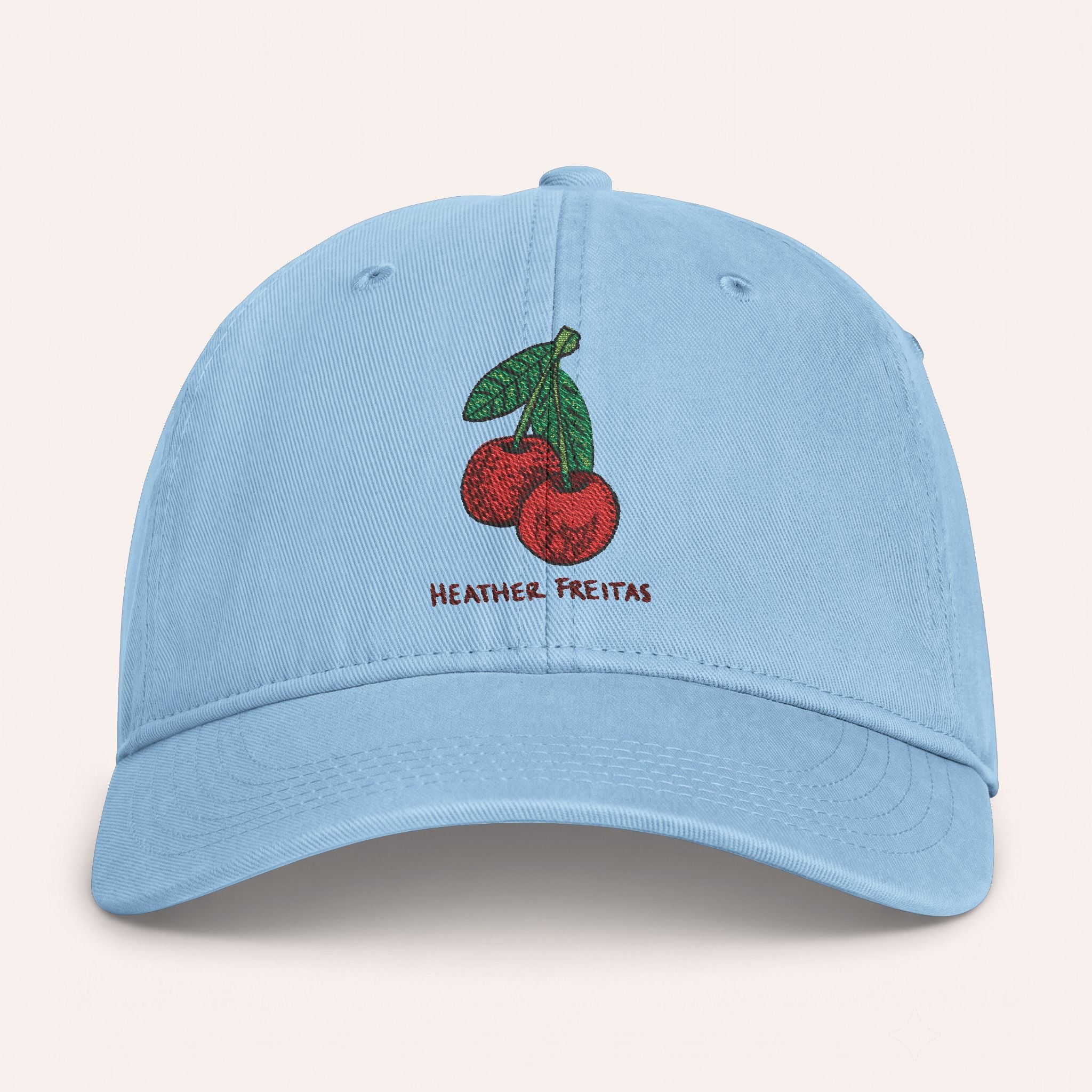 Cherries Embroidered Cap