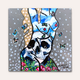 Hidden Skulls ( Original Painting )