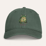 Frog Washed Cotton Cap