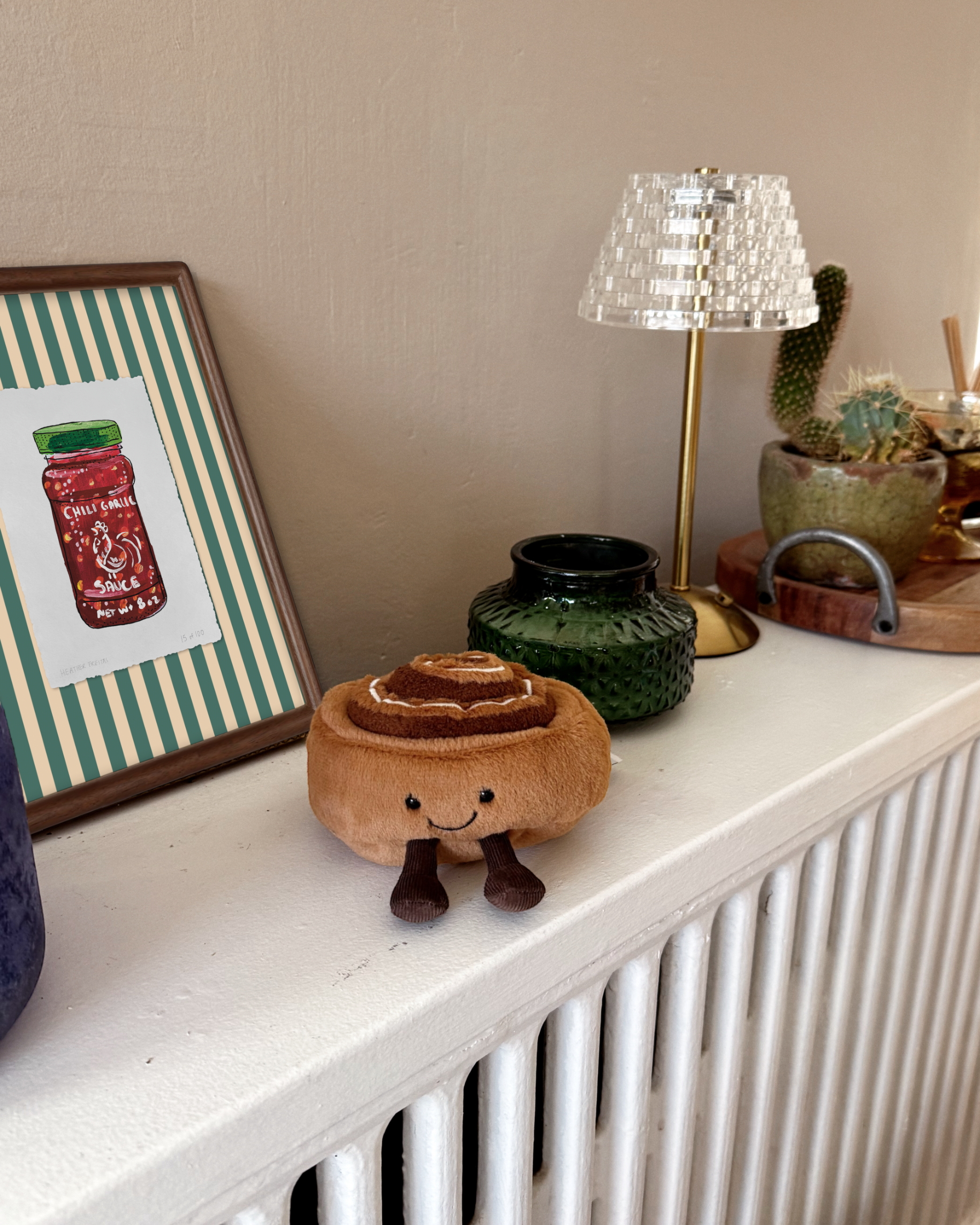 Chili Garlic Sauce Limited Edition Framed Print