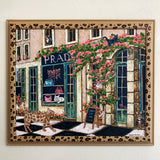 Crazy Cat Lady Club ( Original Painting - Painted Thrifted Painting )