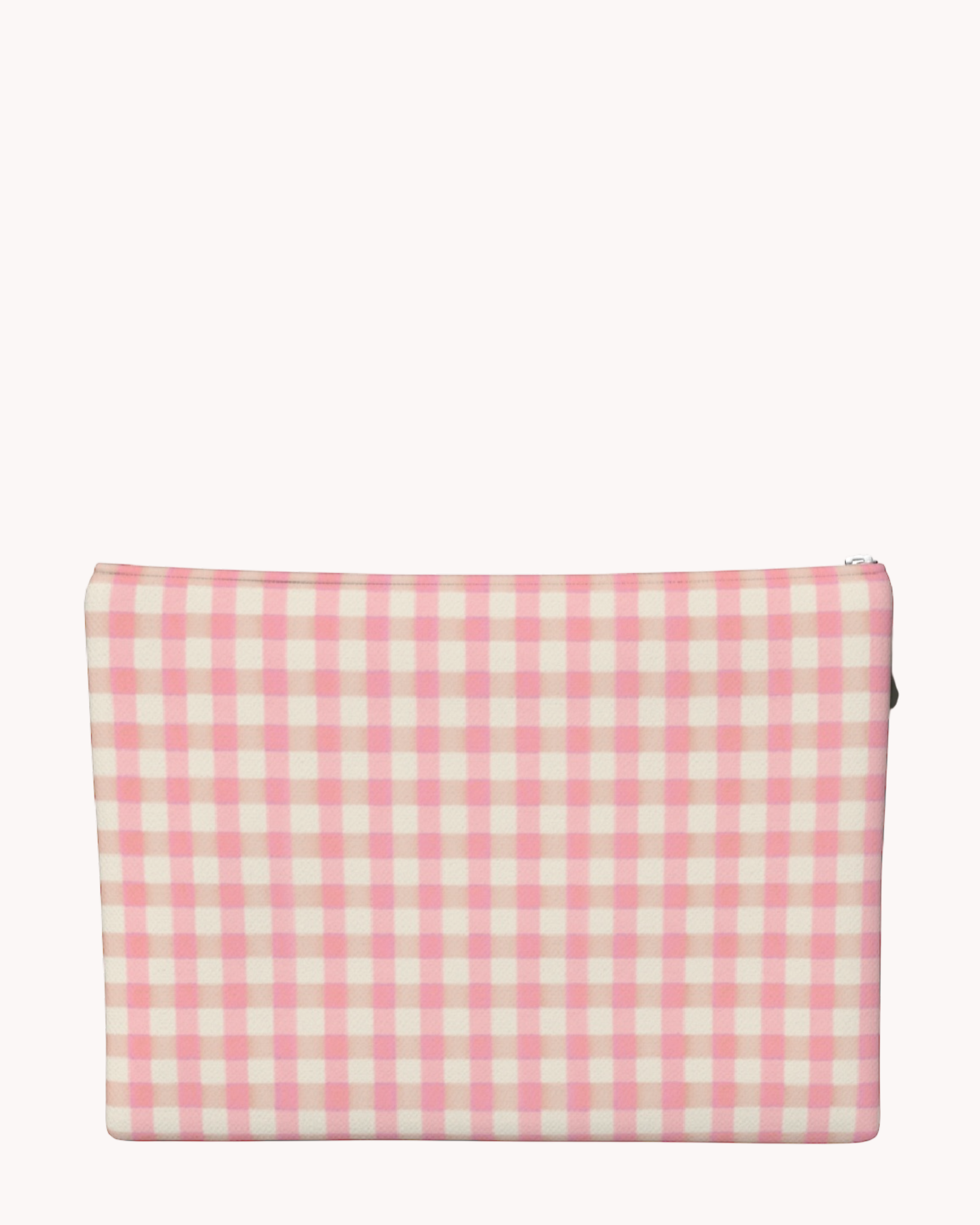 Pink Gingham Expression Pouch