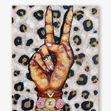 Peace, Love, Fashion & Leopard Print ( Original Painting )