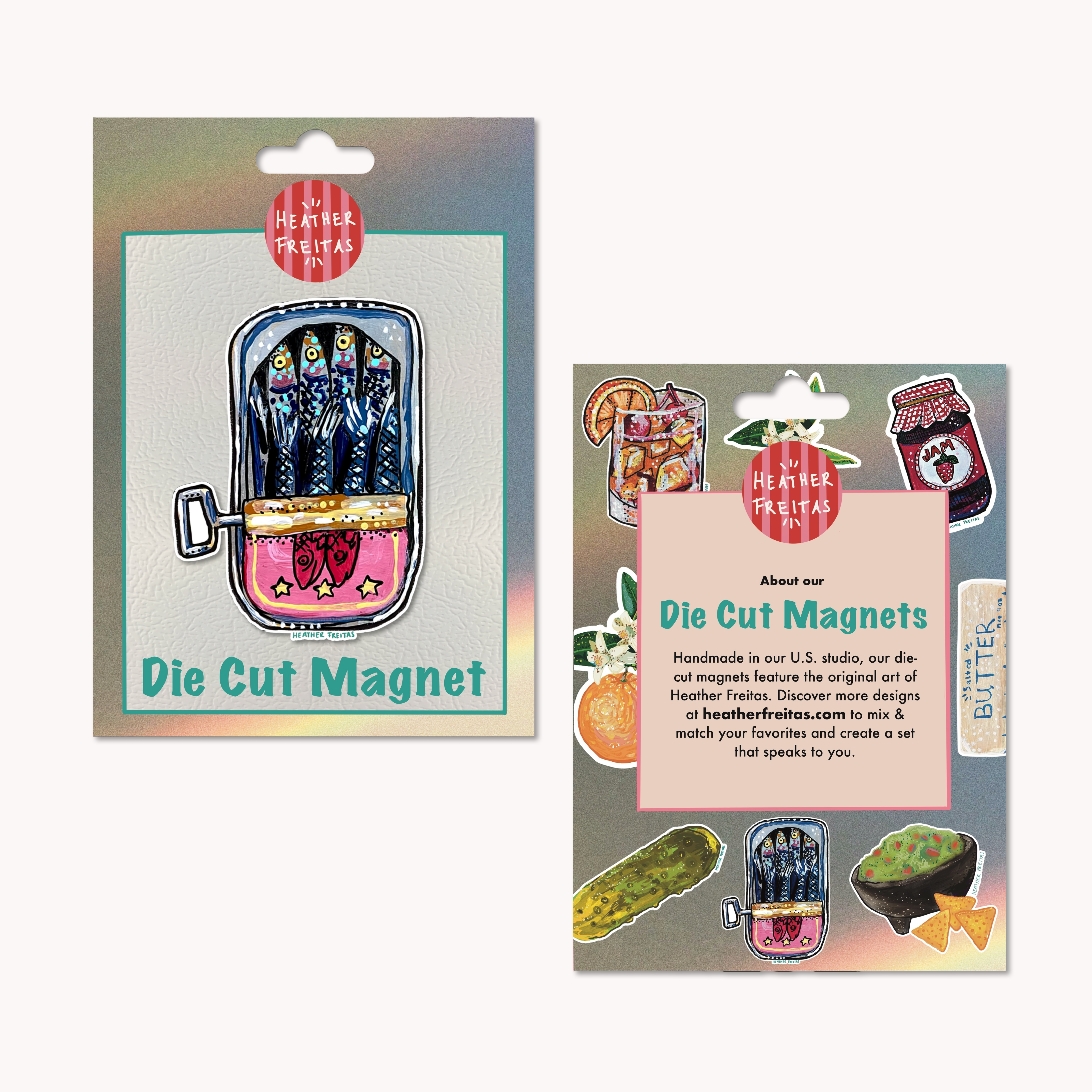 Sardines Magnet ( Die-Cut )