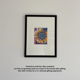 Sunflower Fine Art Greeting Card