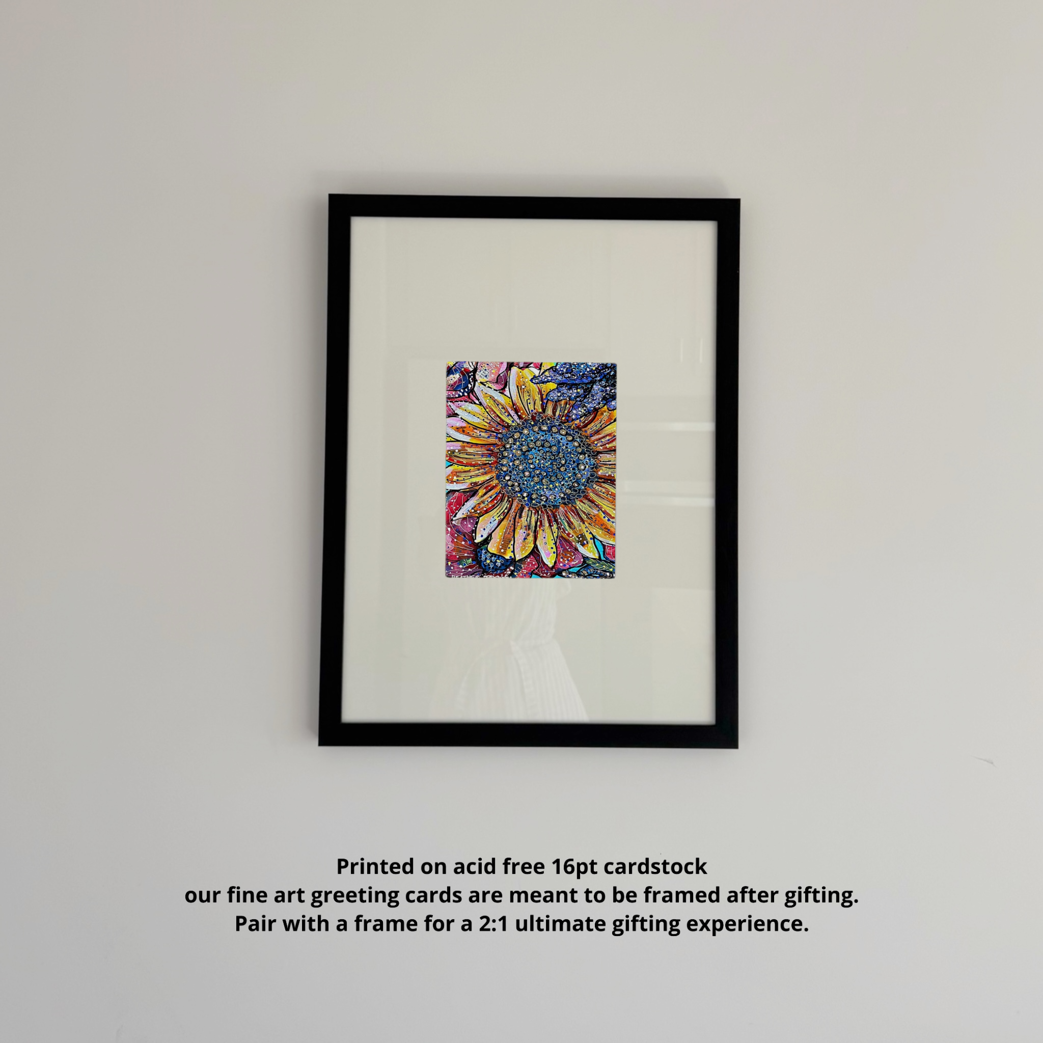 Sunflower - Greeting Card / Fine Art Print