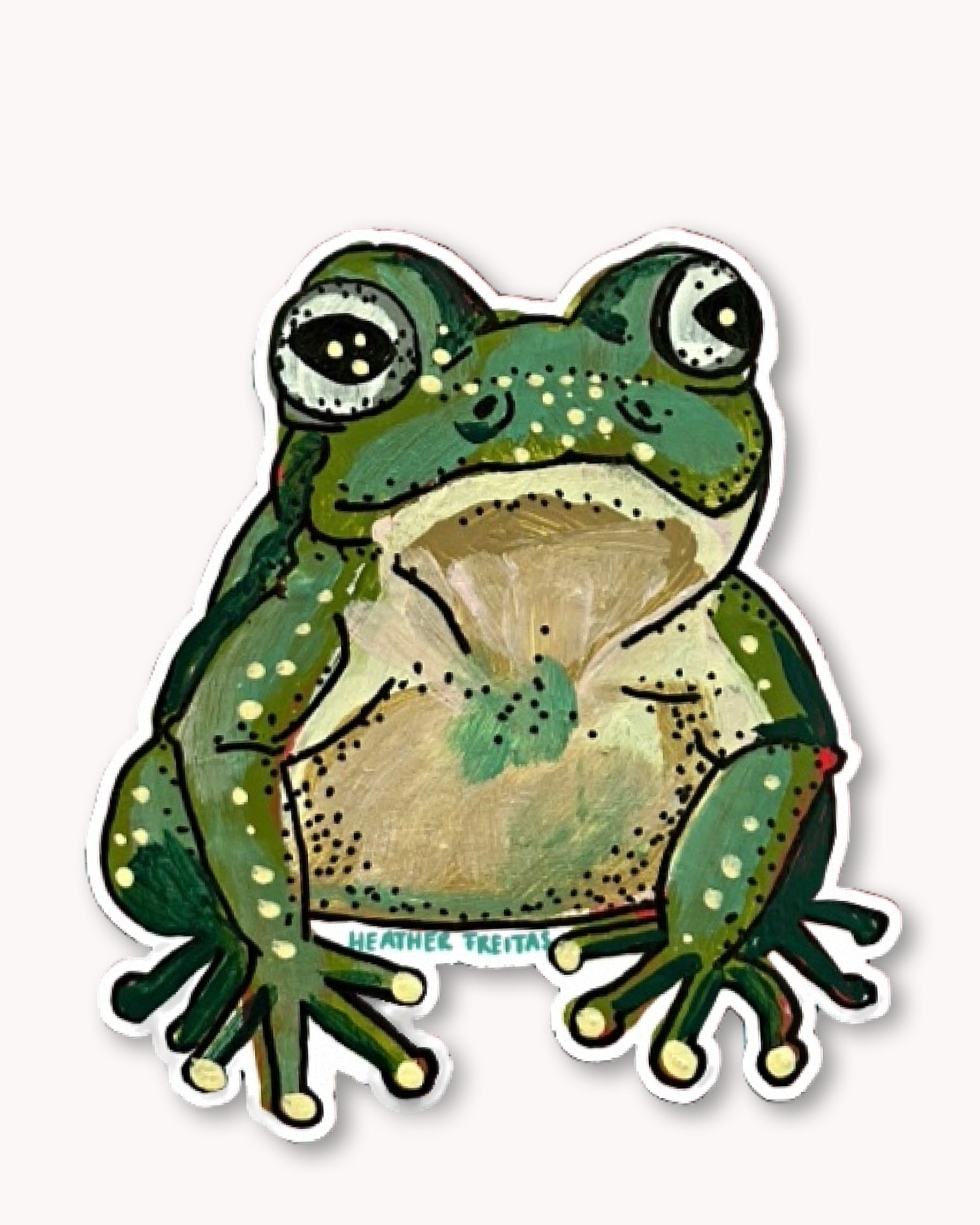 Frog Sticker