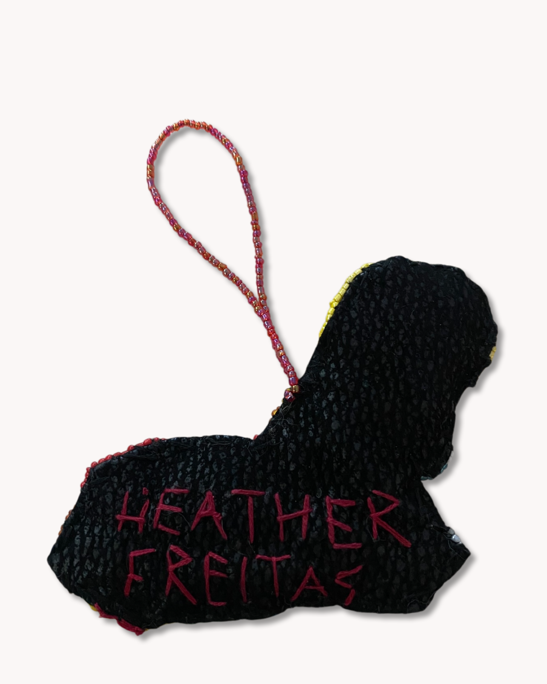 Custom Hand Beaded Ornament