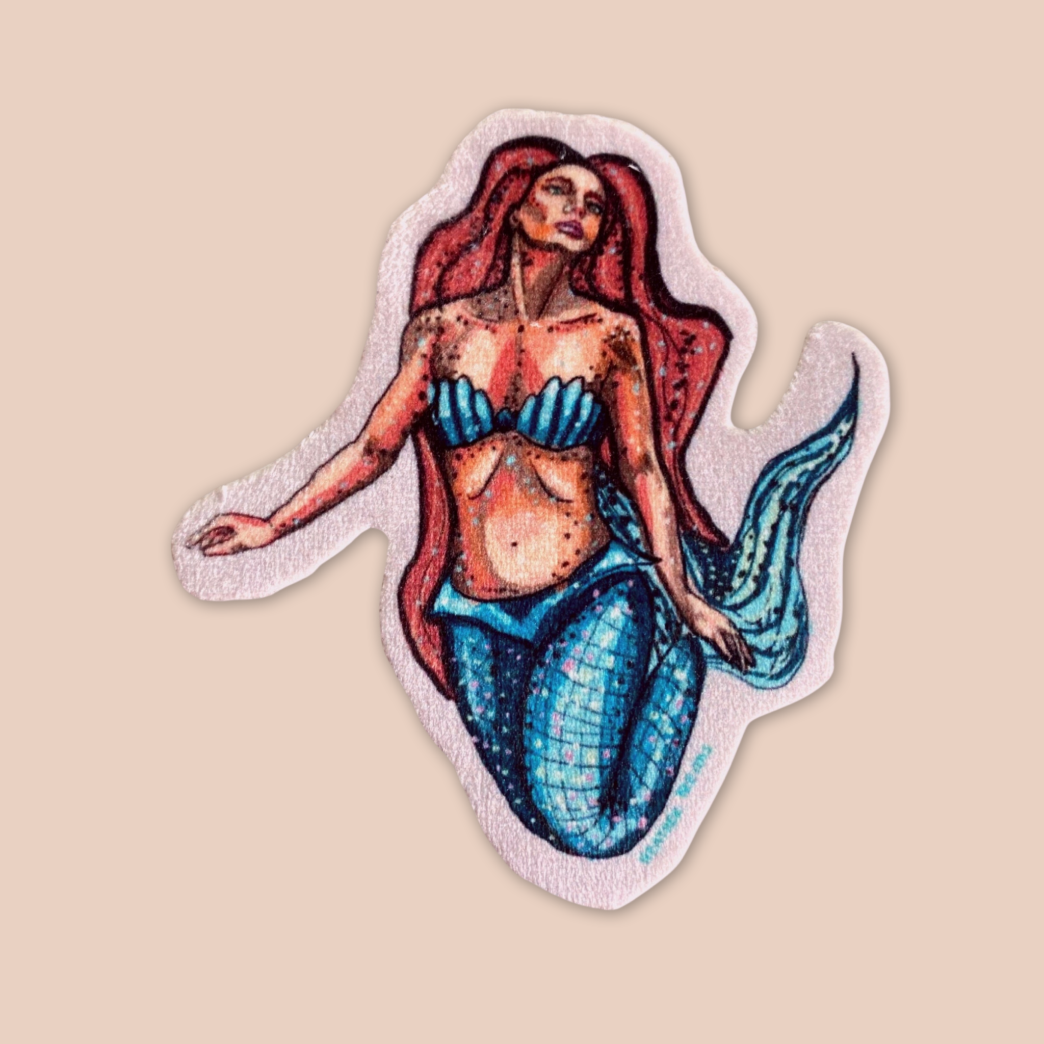 Mermaid - Sew On Velveteen Patch