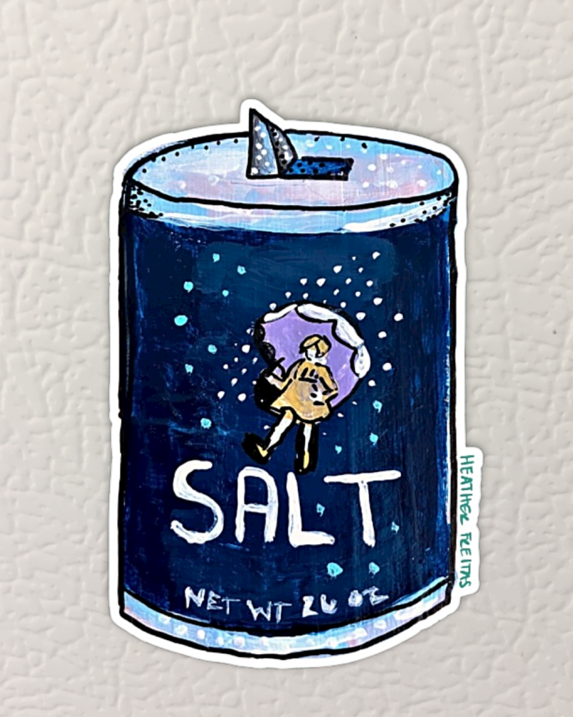 Salt Magnet ( Die-Cut )