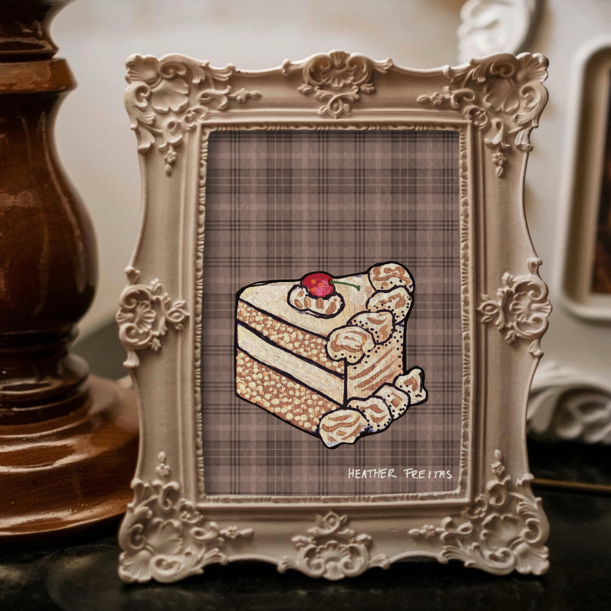 Vanilla Cake Mini Fine Art Print