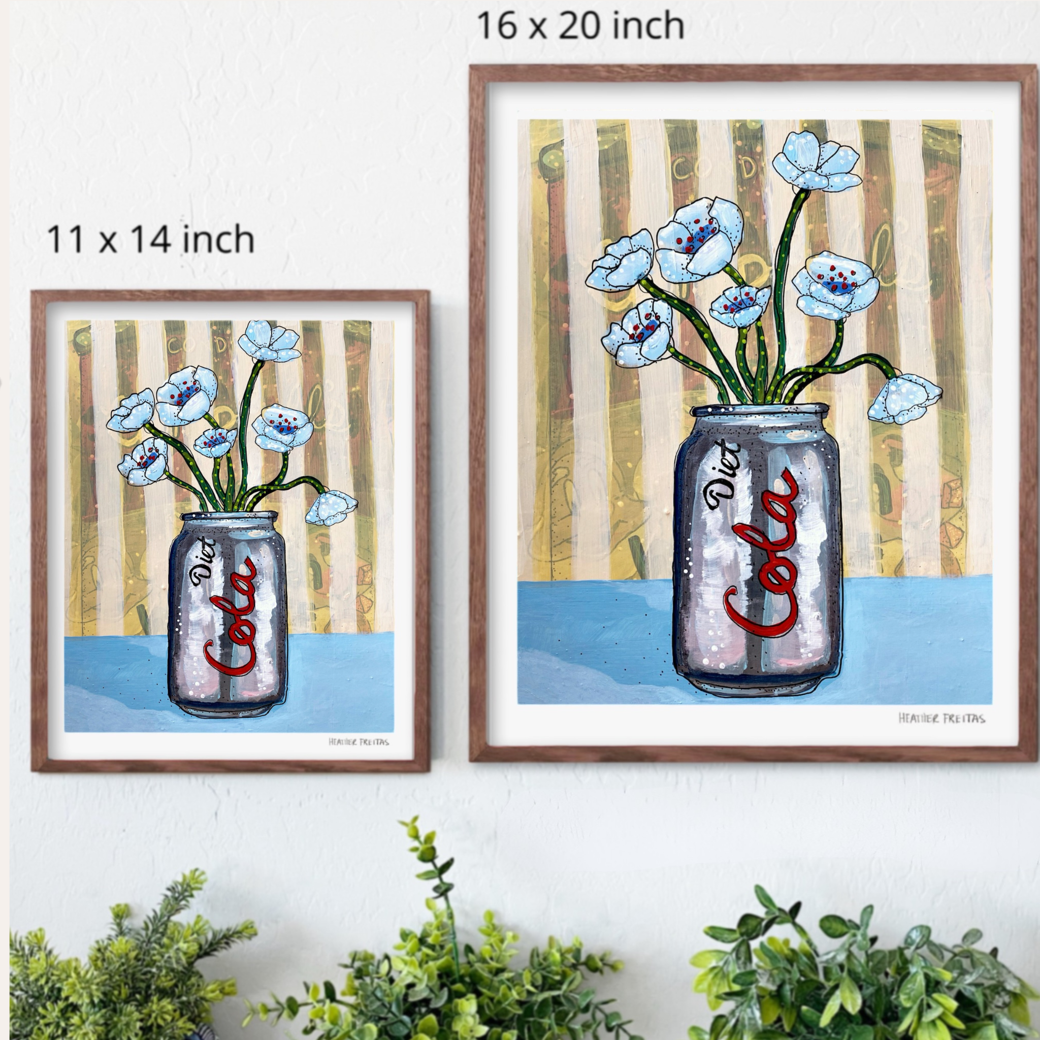 Diet Cola Bouquet Fine Art Print