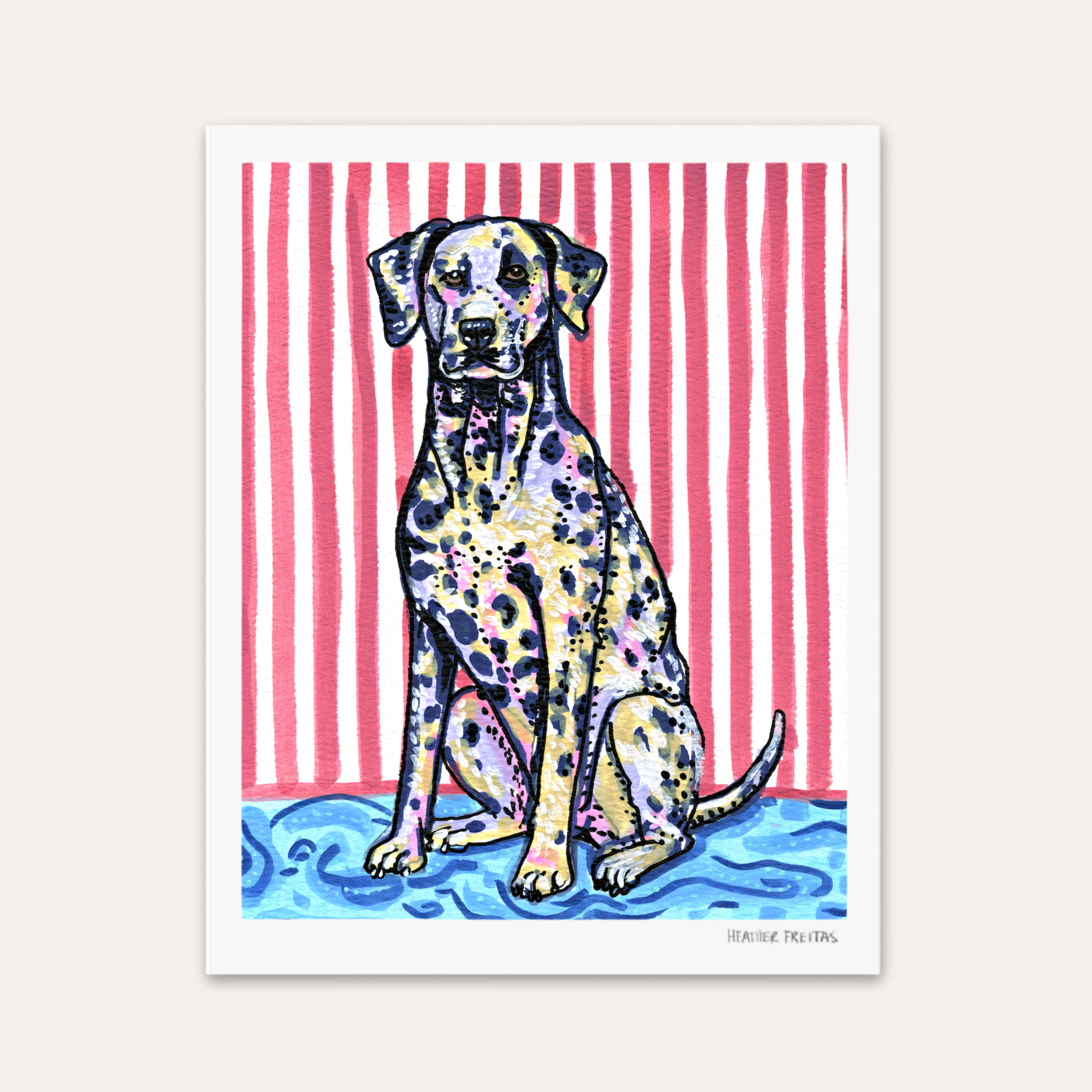 Dalmatian Dog Fine Art Print