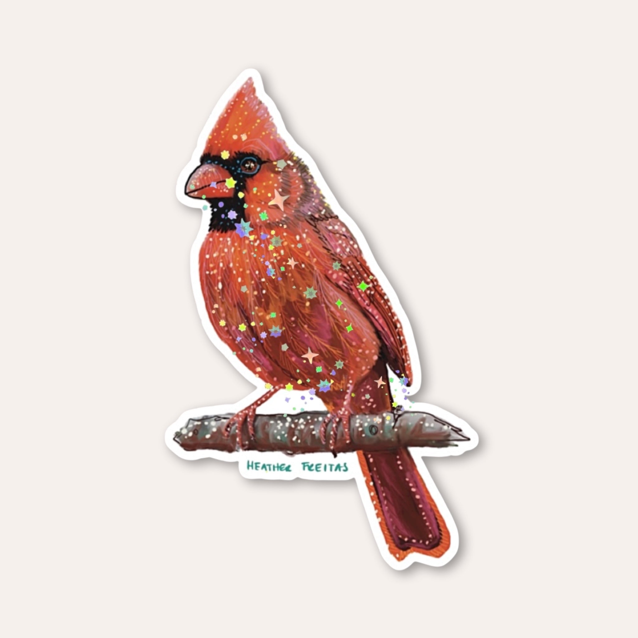 Cardinal Sticker