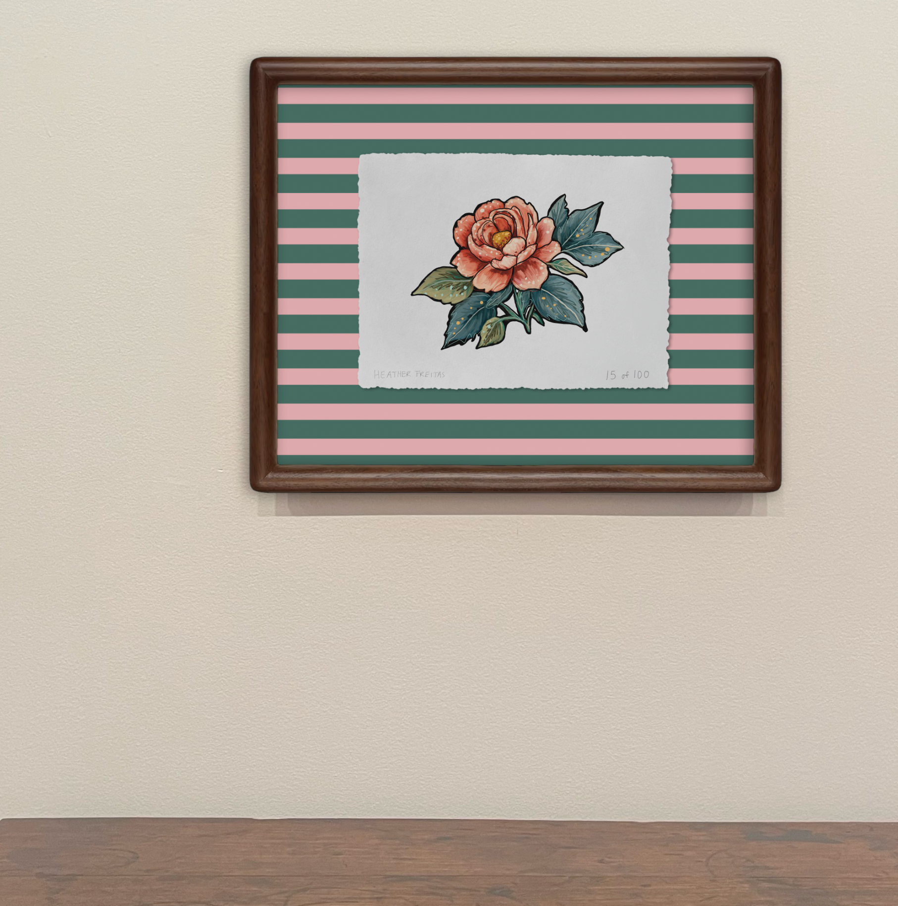 Rose Limited Edition Framed Print