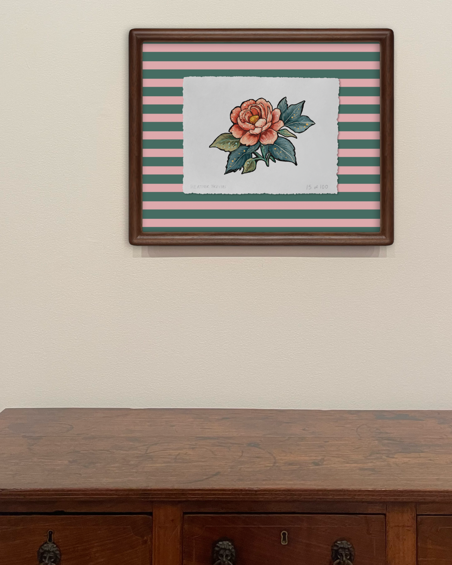 Rose Limited Edition Framed Print