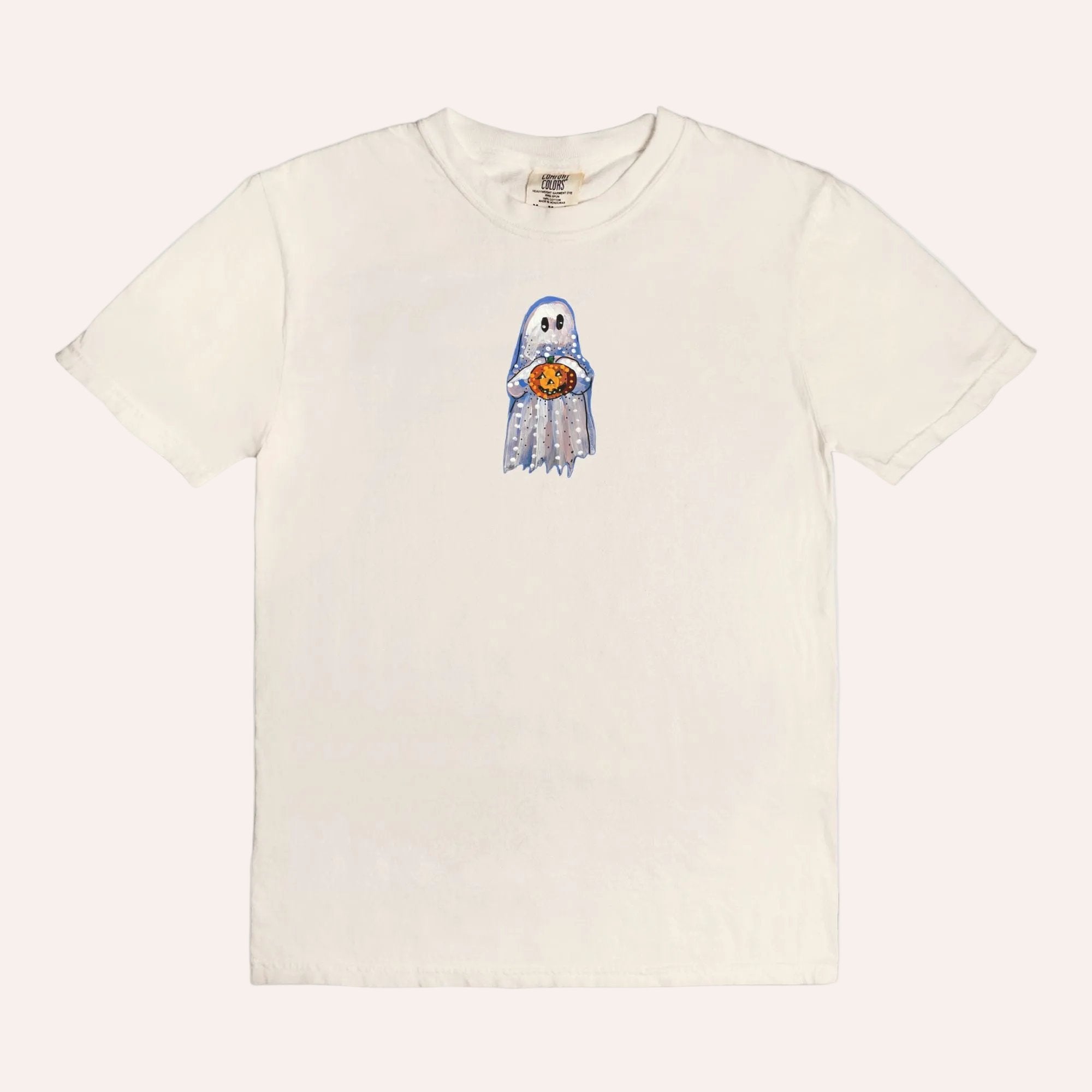 Ghost With Pumpkin Tee
