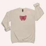Peacock Butterfly Unisex Crew Neck Sweatshirt