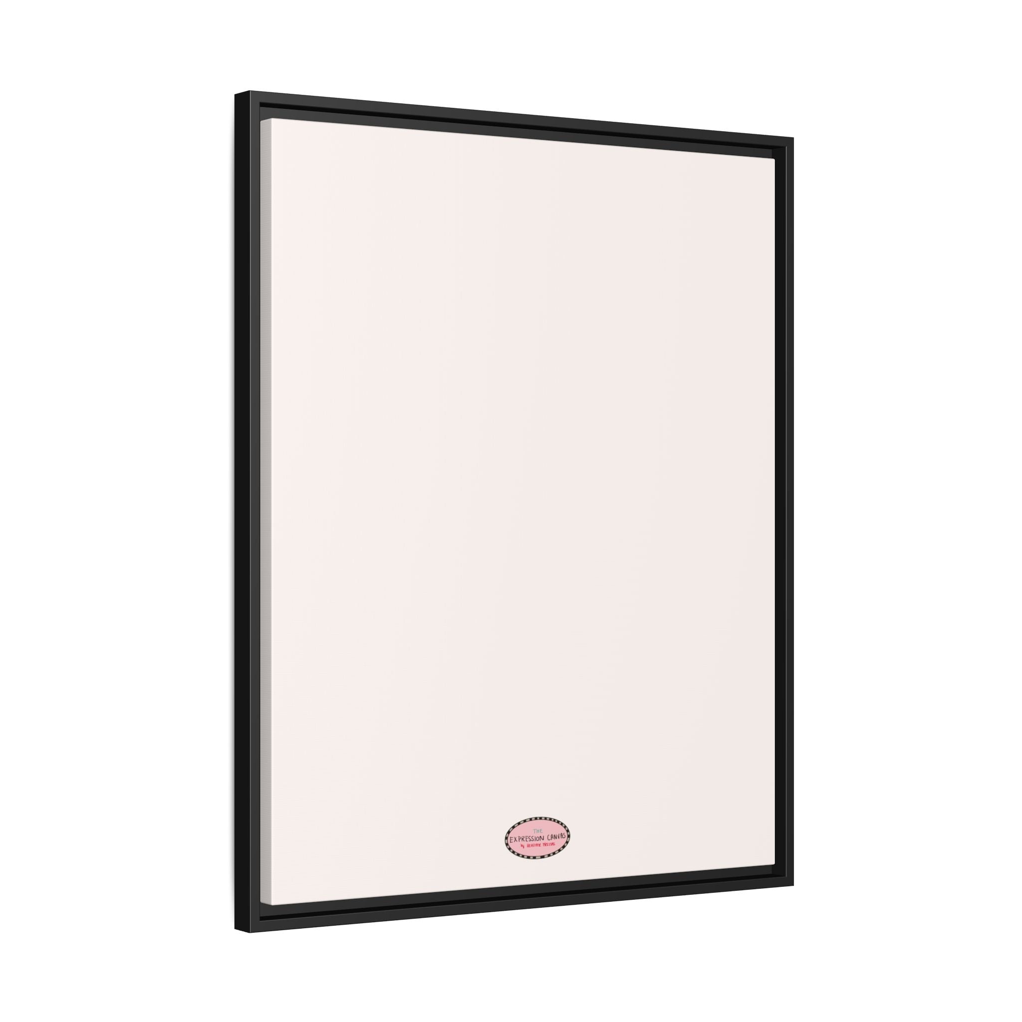 Fog Expressions Framed Canvas Print