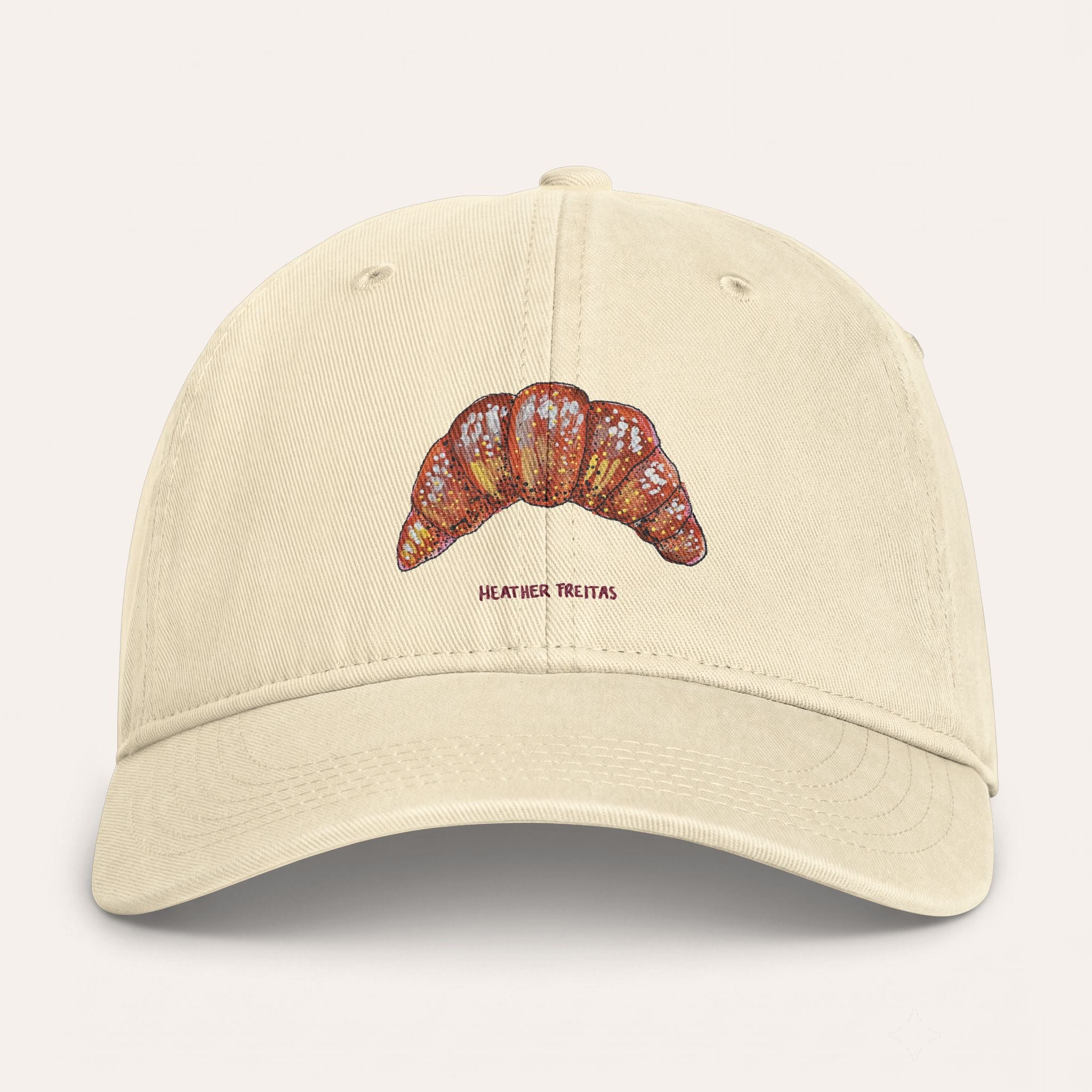 Croissant Washed Cotton Cap