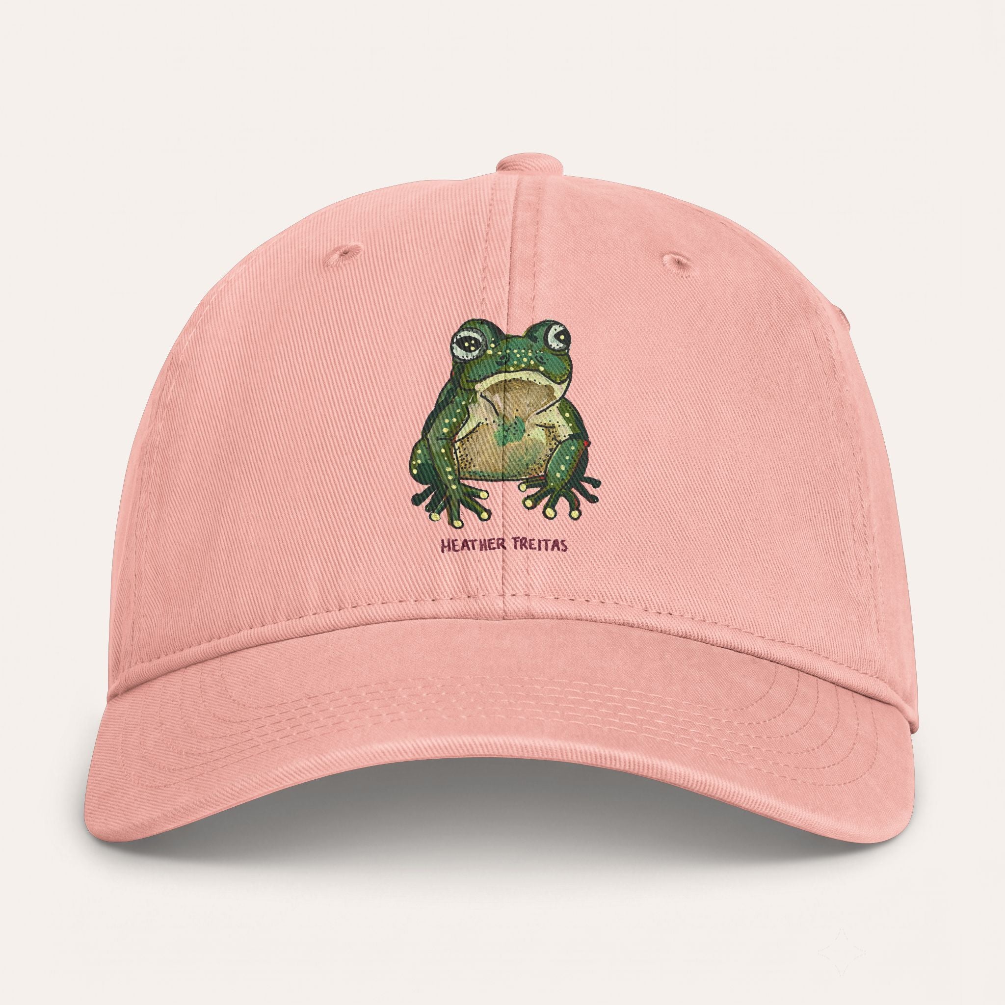 Frog Washed Cotton Cap