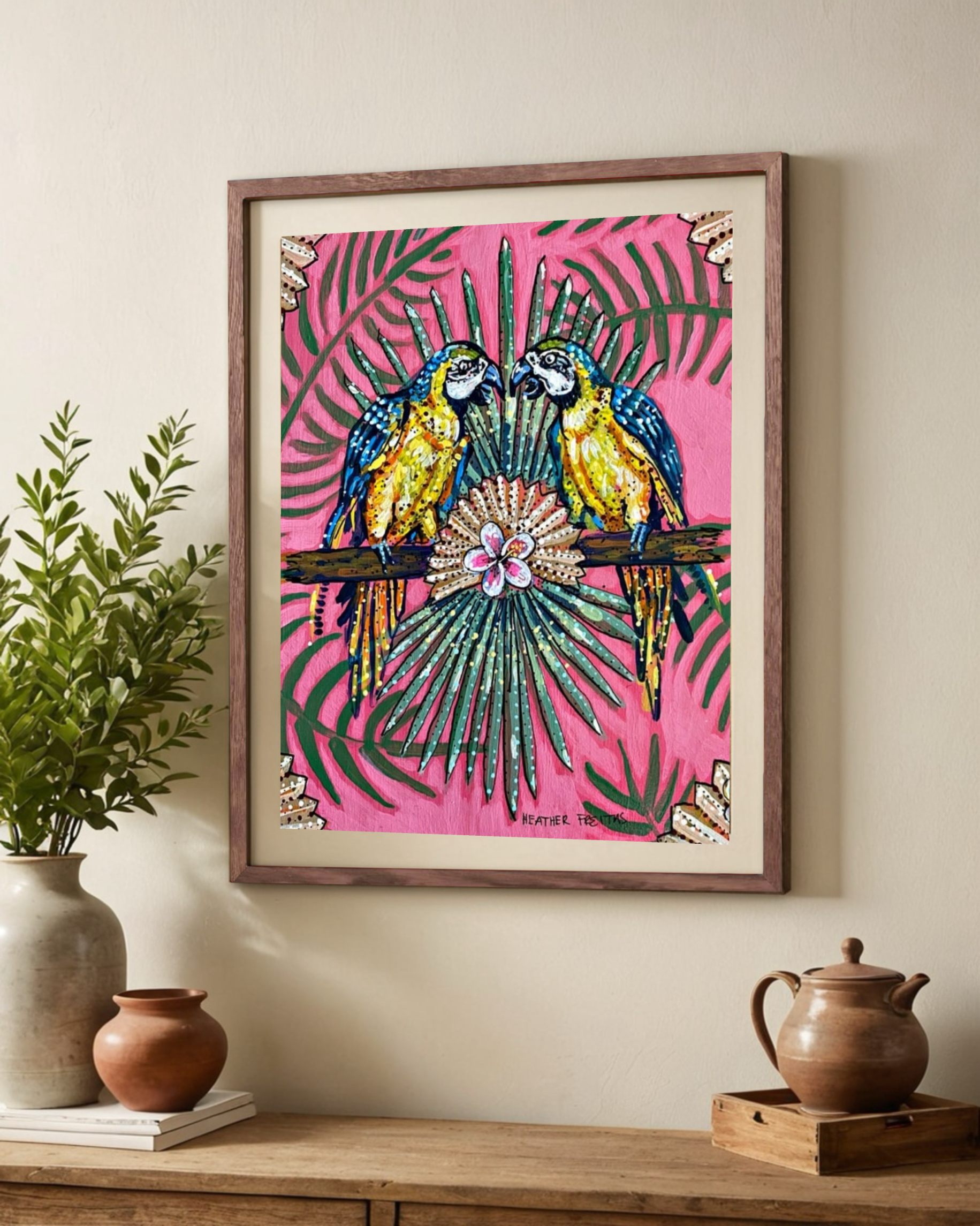Parrot Paradise - Limited Edition Print