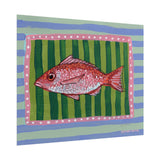 Red Snapper Art Print