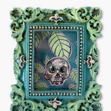 Forest Skull ( Mini Original Painting )