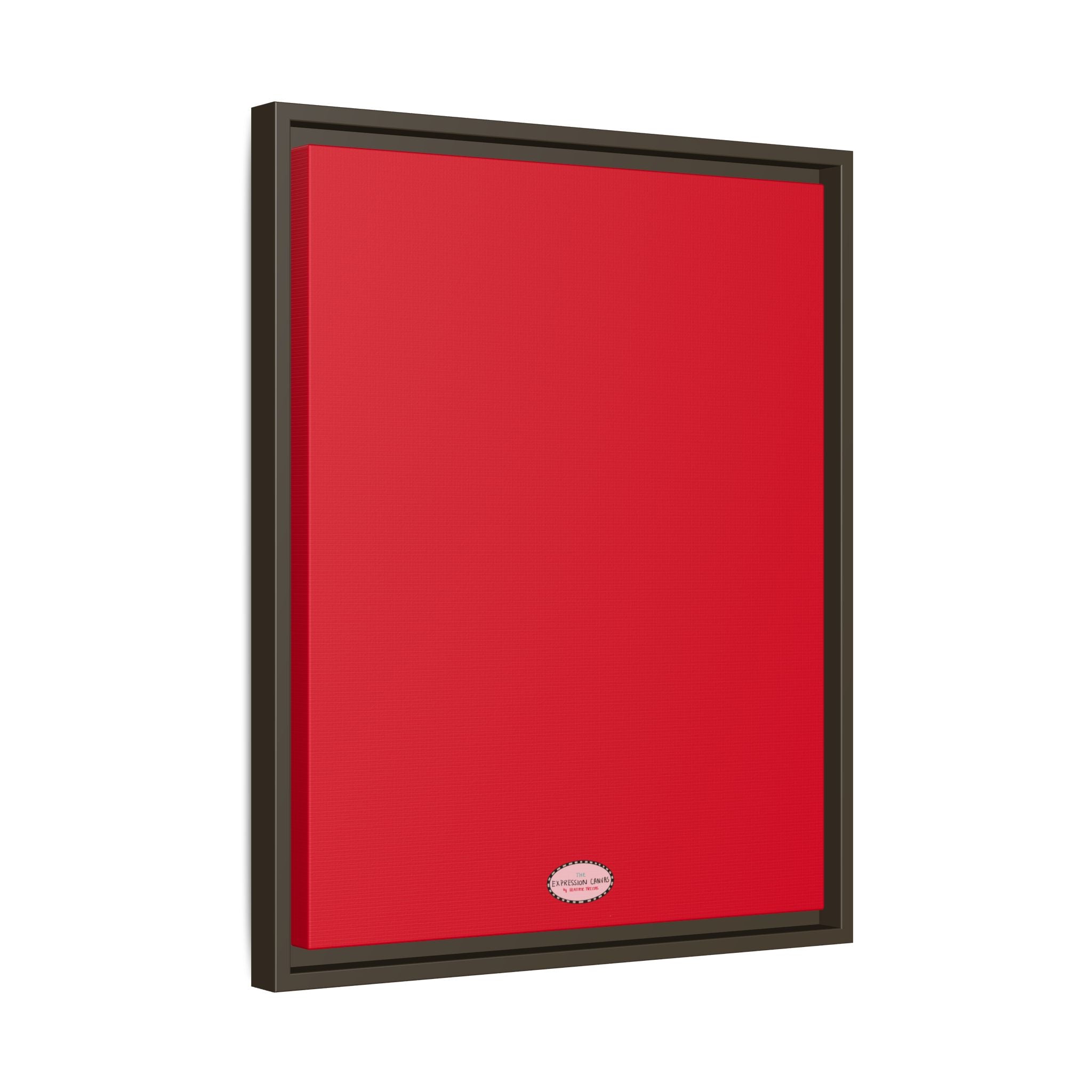 Cherry Expressions Framed Canvas Print