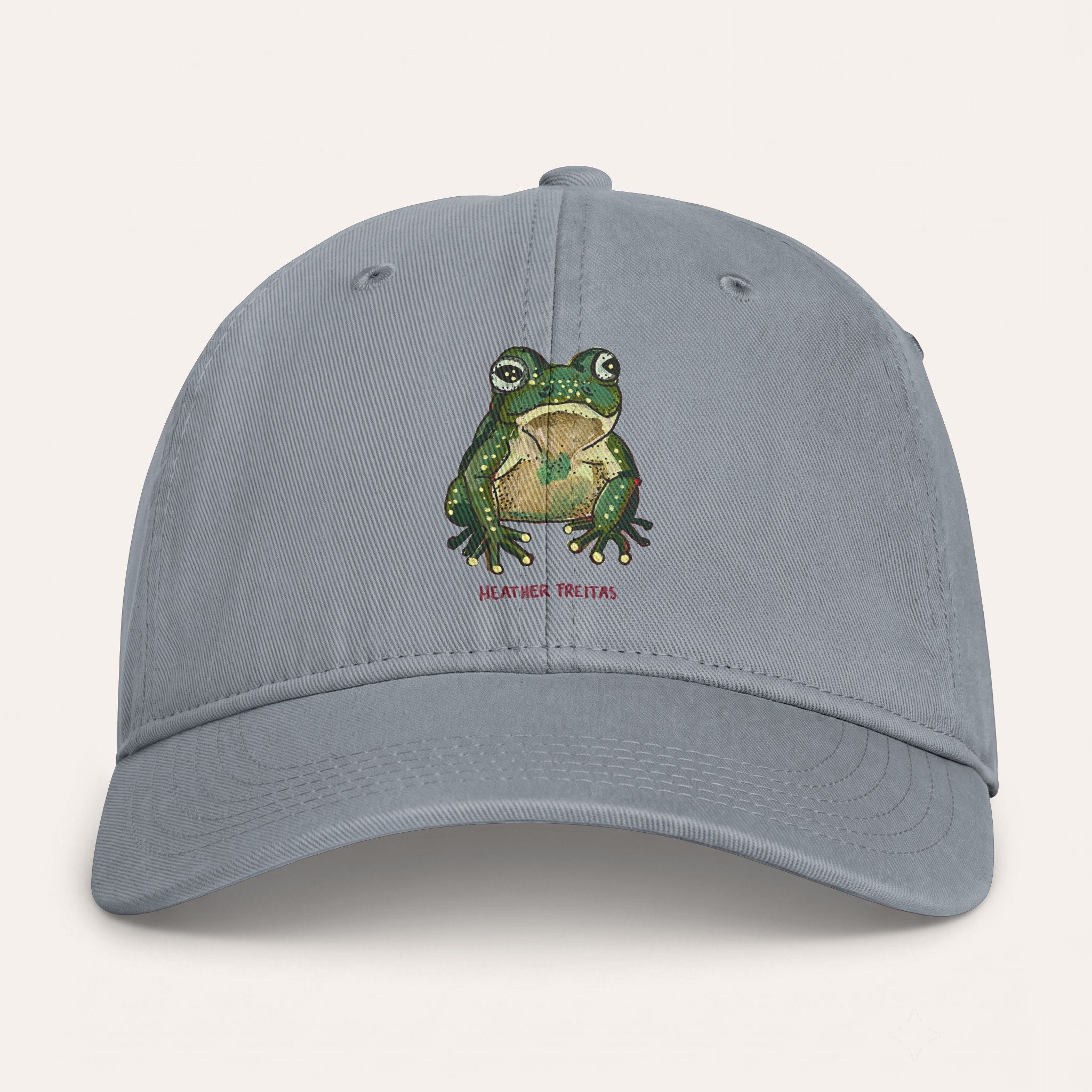Frog Washed Cotton Cap